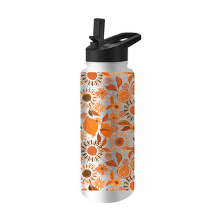 Flowers and Fruits 34oz Quencher Bottle