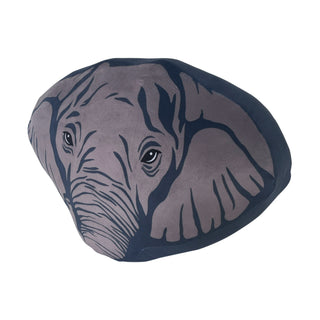 Elephant Puff Pillow