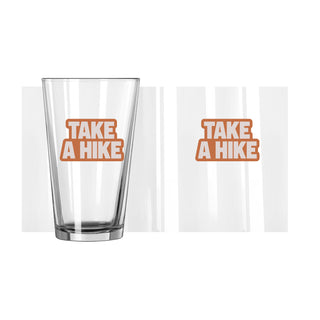 Take A Hike Pint Glass