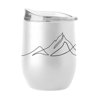 Mountains Are Calling Wine Tumbler