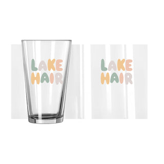 Lake Hair Pint Glass
