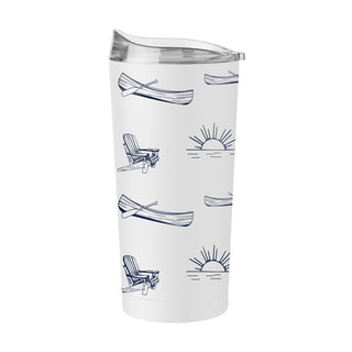 Lake Pattern 20oz Tumbler