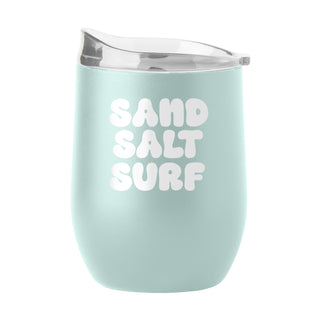 Sand Salt Surf Wine Tumbler