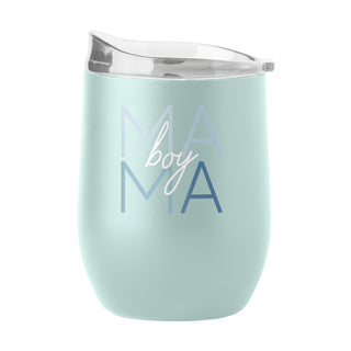 Boy Mama Wine Tumbler