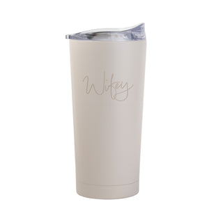 Script Wifey 20oz Tumbler