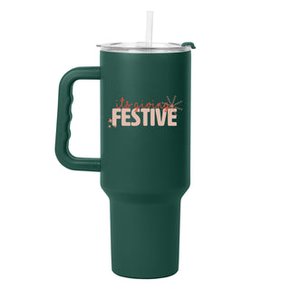 Festive 40oz Travel Tumbler