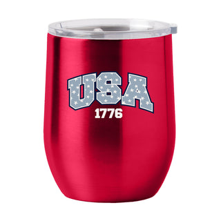 USA Wine Tumbler - Red