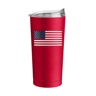 American Flag 20oz Tumbler - Red