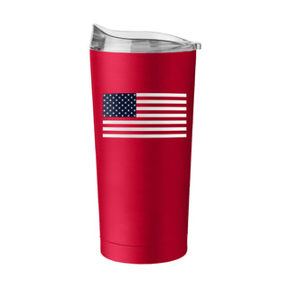 American Flag 20oz Tumbler - Red