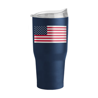 American Flag 30oz Tumbler - Navy