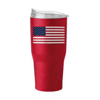 American Flag 30oz Tumbler - Red