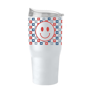 Patriotic Smile 30oz Tumbler