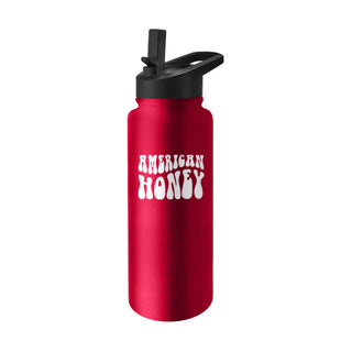 American Honey 34oz Quencher Bottle - Red