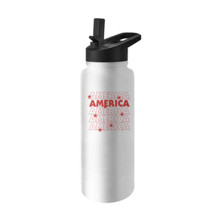 America 34oz Quencher Bottle