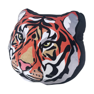 Tiger Puff Pillow